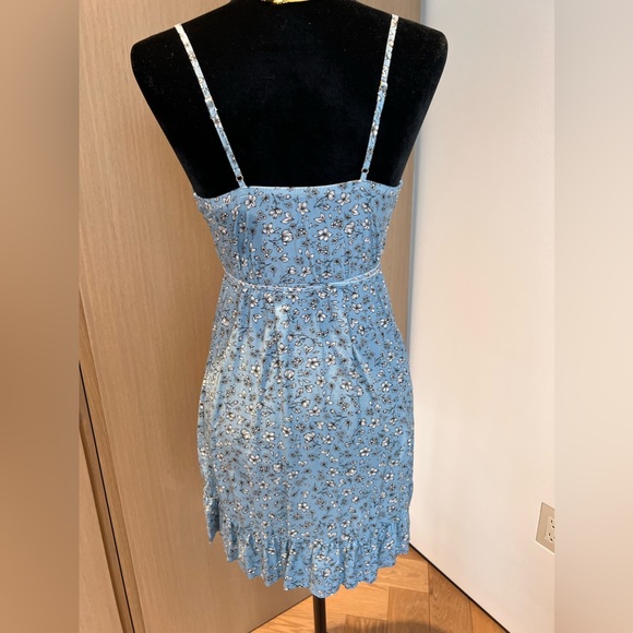 Kulani Kinis Wrap Mini Dress - Alaska - Extra Small - Picture 5 of 6